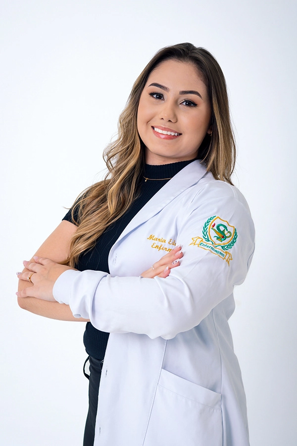 Detalhe da beca e do capelo, Maria Eduarda, Enfermagem, Unifan, Goiânia