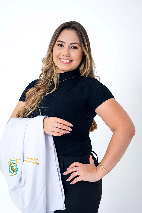 Família acompanhando a cerimônia, Maria Eduarda, Enfermagem, Unifan, Goiânia