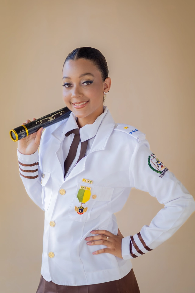 Retrato individual de formando, Colégio Militar, Goiânia
