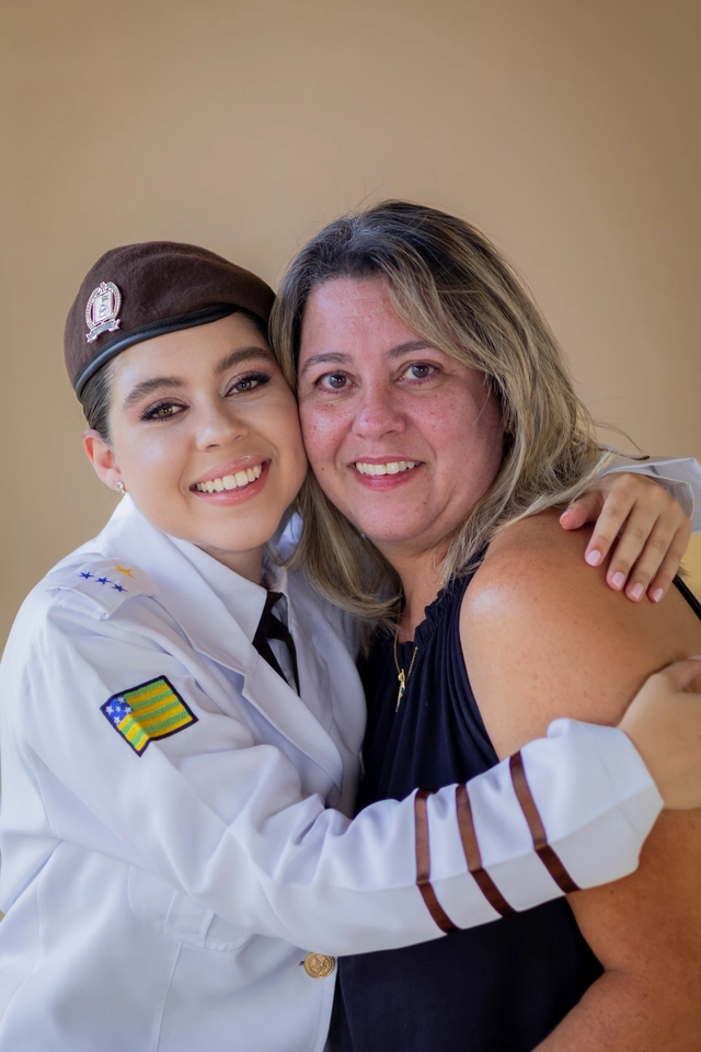 Amigos de turma comemorando, Colégio Militar, Goiânia