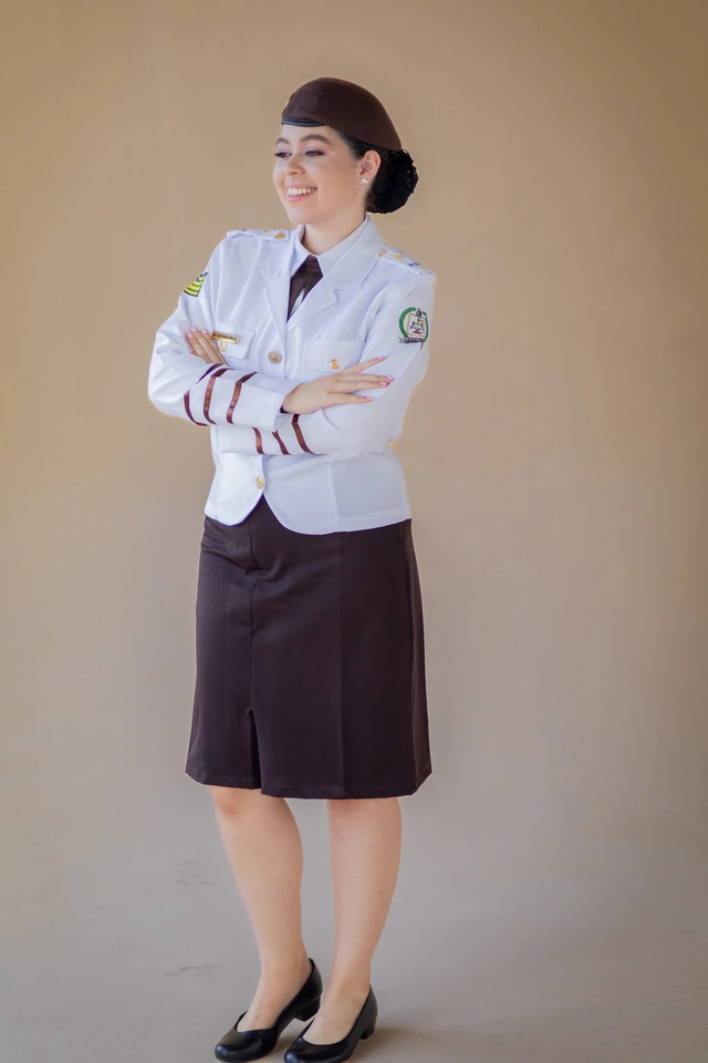Retrato individual de formando, Colégio Militar, Goiânia