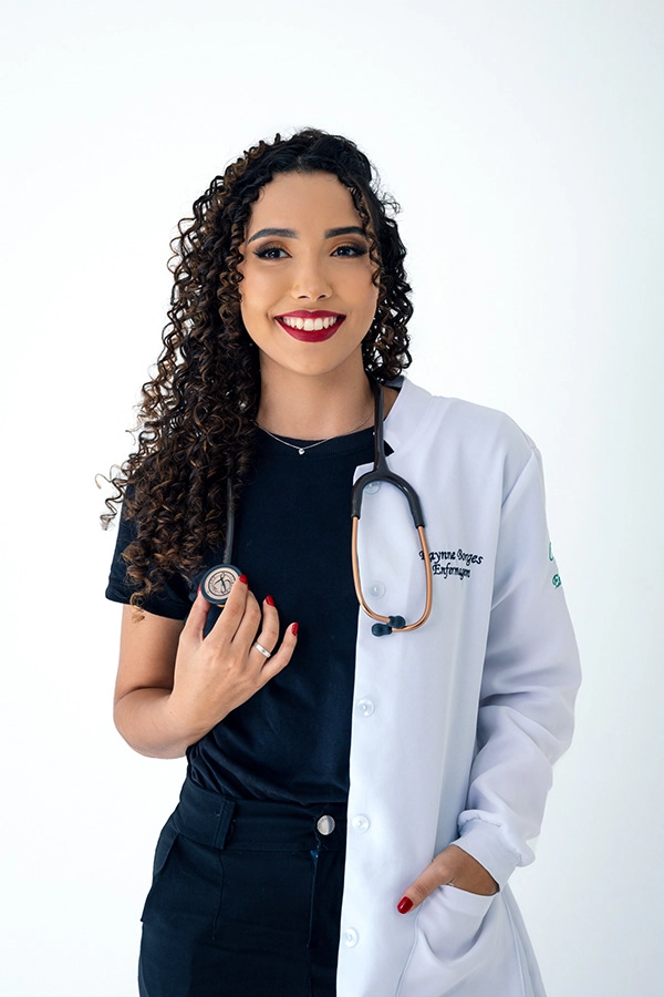 Sorriso espontâneo, ensaio de meio de curso de Enfermagem, Rayane, Goiânia