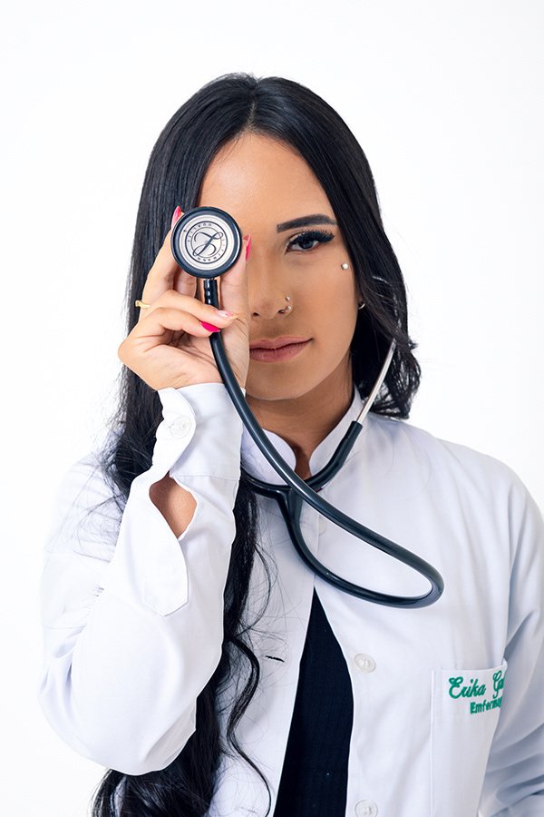 Formando durante a cerimônia, Unifan, Goiânia